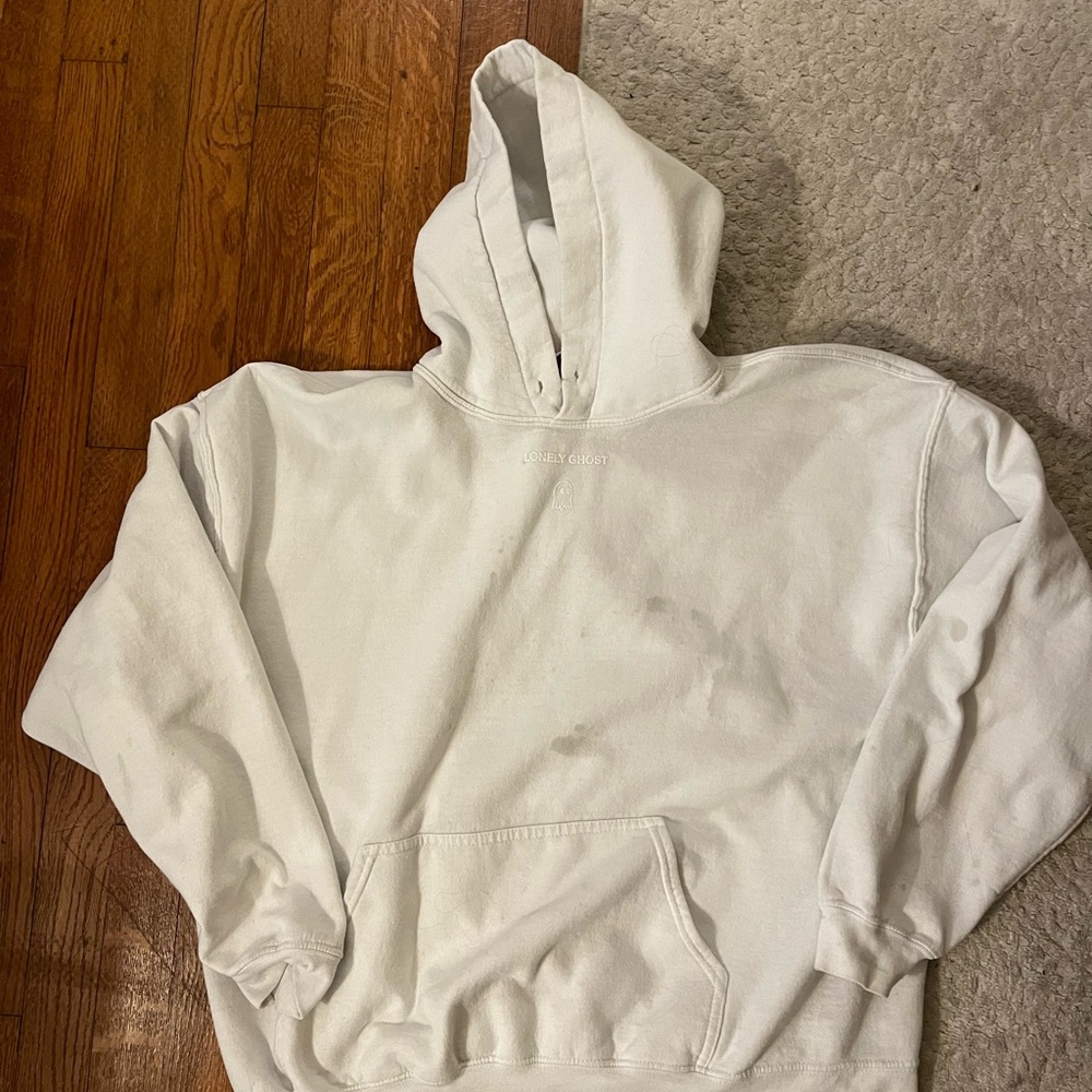 Lonely Ghosts White Sweatshirt
